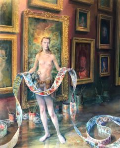 Heffernan_Self-Portrait with Eruption_2019_68x55_prs